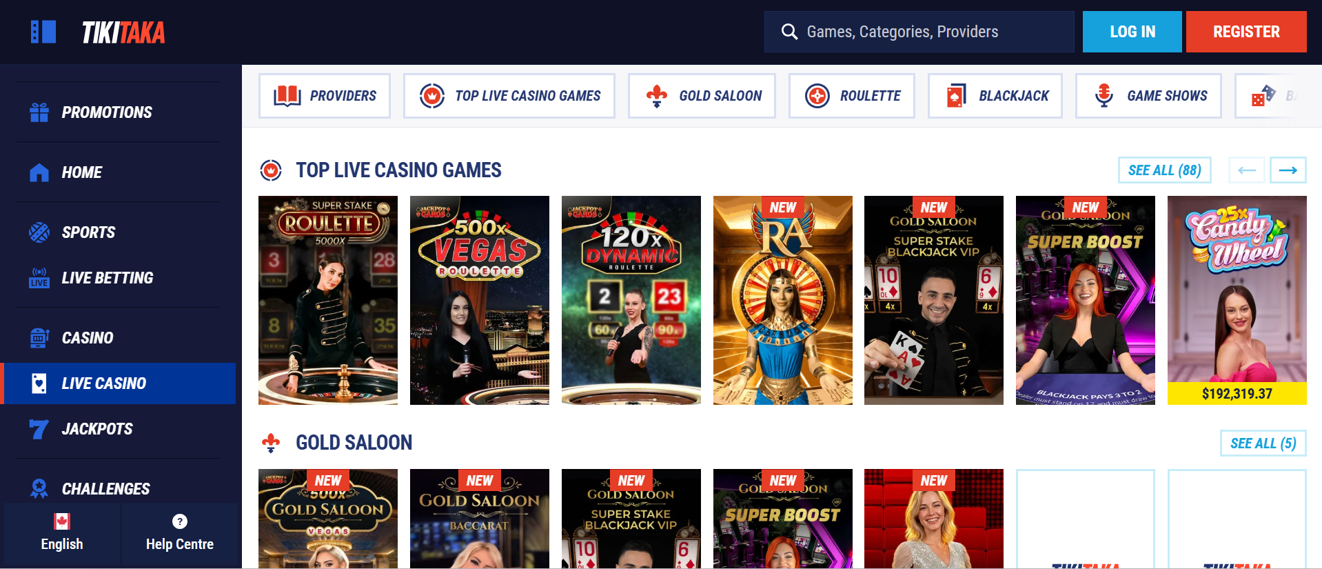 TikiTaka casino en ligne